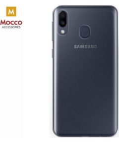 Mocco Ultra Back Case 1 mm Aizmugurējais Silikona Apvalks Priekš Samsung M205 Galaxy M20 Caurspīdīgs