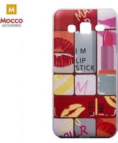 Mocco TPU Case Lip Stick Matēts Silikona Apvalks Priekš Apple iPhone 7 / Apple iPhone 8 Design 2