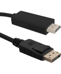 Qoltec Cable DisplayPort v1.2 / HDMI | 4Kx2K | 3m