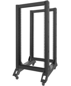 Lanberg open rack 19'' 27U/600x800mm black