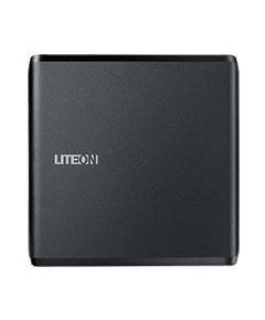 External DRW LiteOn ES1, USB, 24x, Ultra-Slim 13.5mm, ultra-light, Black