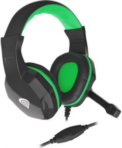 Natec GENESIS Gaming headset ARGON 100 Stereo Black-Green