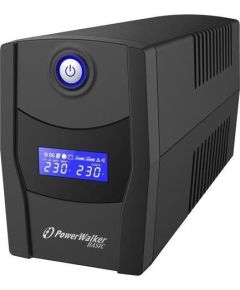 Power Walker UPS LINE-INTERACTIVE 800VA STL FR 2X PL 230V, RJ11/45 IN/OUT, USB