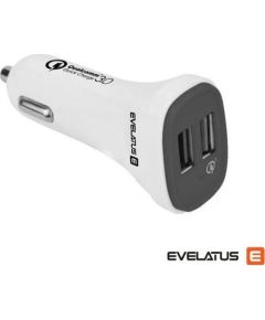 Evelatus Quick Car Charger QCC02  White