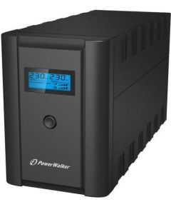 Power Walker UPS Line-Interactive 1200VA 2x 230V PL,2x IEC C13,RJ11/RJ45,USB,LCD