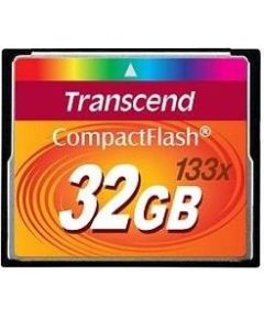 MEMORY COMPACT FLASH 32GB/133X TS32GCF133 TRANSCEND