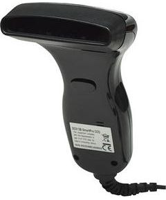 Manhattan CCD Barcode Scanner 2 cm Scan Depth Red LED USB