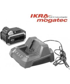 Ikra Mogatec 40V Li-Ion R3 Charger Fast Atra Lādētājs