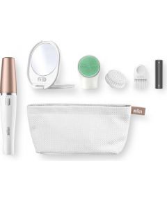 BRAUN FaceSpa 3in1 epilators + kosmētikas somiņa - SE 851V