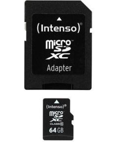 Intenso micro SD 64GB SDXC card class 10