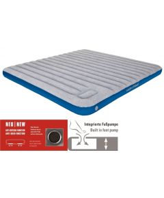 High Peak Cross Beam King Extra Long Airbed piepūšamā gulta ar integrētu kājas pumpi (40047)