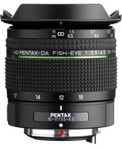 HD Pentax DA 10-17 мм f/3.5-4.5 ED объектив