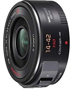 Panasonic Lumix G Vario PZ 14-42мм f/3.5-5.6 ASPH./POWER O.I.S., черный