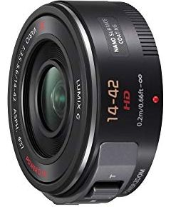 Panasonic Lumix G Vario PZ 14-42мм f/3.5-5.6 ASPH./POWER O.I.S., черный