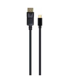 Gembird Mini DisplayPort Male - DisplayPort Male 1.8m Black