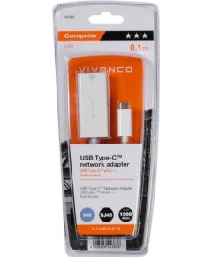 Vivanco adapter USB-C - LAN RJ45 (45383)