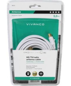 Vivanco coaxial cable HQ 5m (48121)