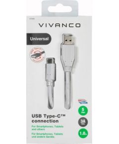 Vivanco cable USB-C - USB 3.1 1m (37560)