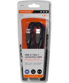 Vivanco kabelis USB 3.1 USB-A - USB-A 1,8m (45249)