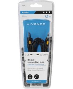 Vivanco cable 3.5mm - 3.5mm 1.5m (46044)