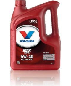 Motoreļļa MaxLife 5W40 4L, Valvoline