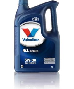 Motoreļļa ALL CLIMATE 5W30 5L, Valvoline