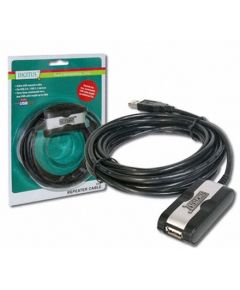 Digitus USB 2.0 Repeater Cable 5m: USB A, USB A