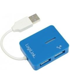 LOGILINK - Hub USB 2.0 ''smile'' blue