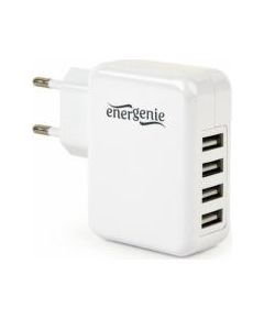 Energenie 4-port Universal USB 3.1A White
