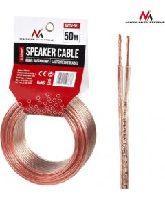 Maclean MCTV-511 Speaker cable 50m 2*1.5mm2 / 48*0.20CCA 3,5*7,0mm