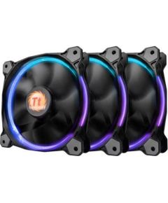 CASE FAN 120MM 3-RGB SET/RIING/CL-F042-PL12SW-B THERMALTAKE