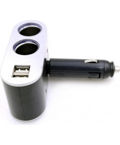 Omega автомобильный распределитель питания 2xUSB 2.4A (44808)