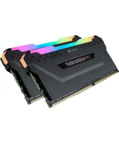 Corsair VENGEANCE RGB PRO, 16GB (2 x 8GB), DDR4, DRAM, 3600MHz, C18, Black
