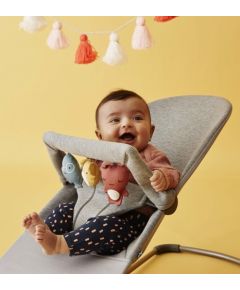 Babybjorn BABYBJÖRN šūpuļkrēsls Bliss Bundle Light Grey, 3D Jersey/toy