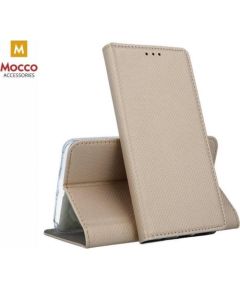 Mocco Smart Magnet Book Case Grāmatveida Maks Telefonam Xiaomi Redmi 7 Zeltains