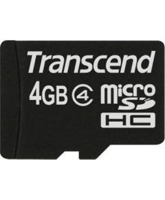 MEMORY MICRO SDHC 4GB/CLASS4 TS4GUSDC4 TRANSCEND