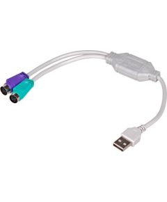 Akyga Adapter USB-F / 2x PS/2-M AK-AD-15