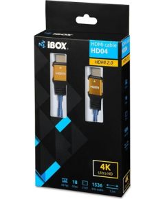 Ibox I-BOX HDMI 2.0 CABLE 4K, UltraHD 1,5m v2.0