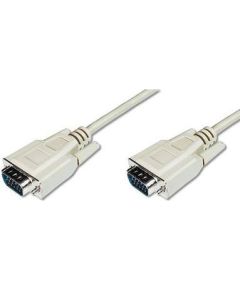 Assmann Cable VGA 1080p 60Hz FHD Type DSUB15/DSUB15 M/M grey 3,0m