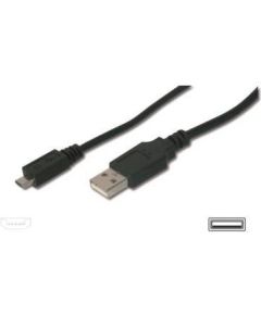 ASSMANN USB 2.0 HighSpeed Connection Cable USB A M(plug)/microUSB B M(plug) 1,8m