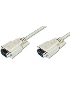 Assmann Cable VGA 1080p 60Hz FHD Type DSUB15/DSUB15 M/M grey 1,8m