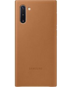 Samsung Galaxy Note 10 Leather Cover  Camel