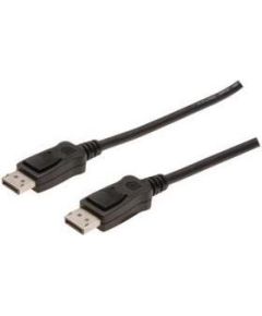 ASSMANN DisplayPort 1.1a w/interlock Connection Cable DP M (plug)/DP M (plug) 5m