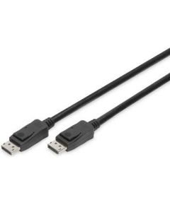 Assmann Cable DisplayPort 8K 30Hz UHD Typ DP/DP M/M with interlock black 2m