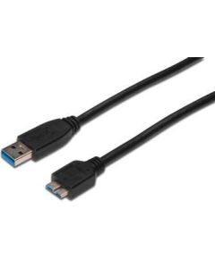 ASSMANN USB 3.0 SuperSpeed Connection Cable USB A M (plug)/microUSB B M (plug)