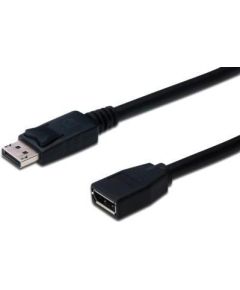 ASSMANN DisplayPort 1.2 Extension cable DP M (plug)/DP F (jack) 2m black