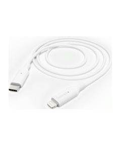 Hama USB-C to Lightning Cable 1m White