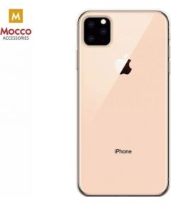 Mocco Ultra Back Case 0.3 mm Aizmugurējais Silikona Apvalks Apple iPhone 11 Pro Caurspīdīgs