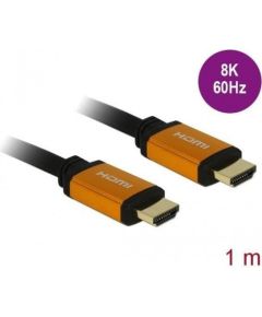 Delock Cable HDMI M/M V2.1 1m 8K 60HZ Black