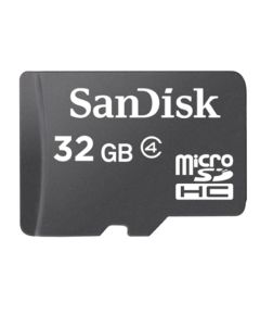 Sandisk 32 GB, MicroSDHC, Flash memory class 4